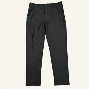 Bylt Premium Basics Kinetic Pants Size 36x31 Black Performance Stretch 5-Pocket